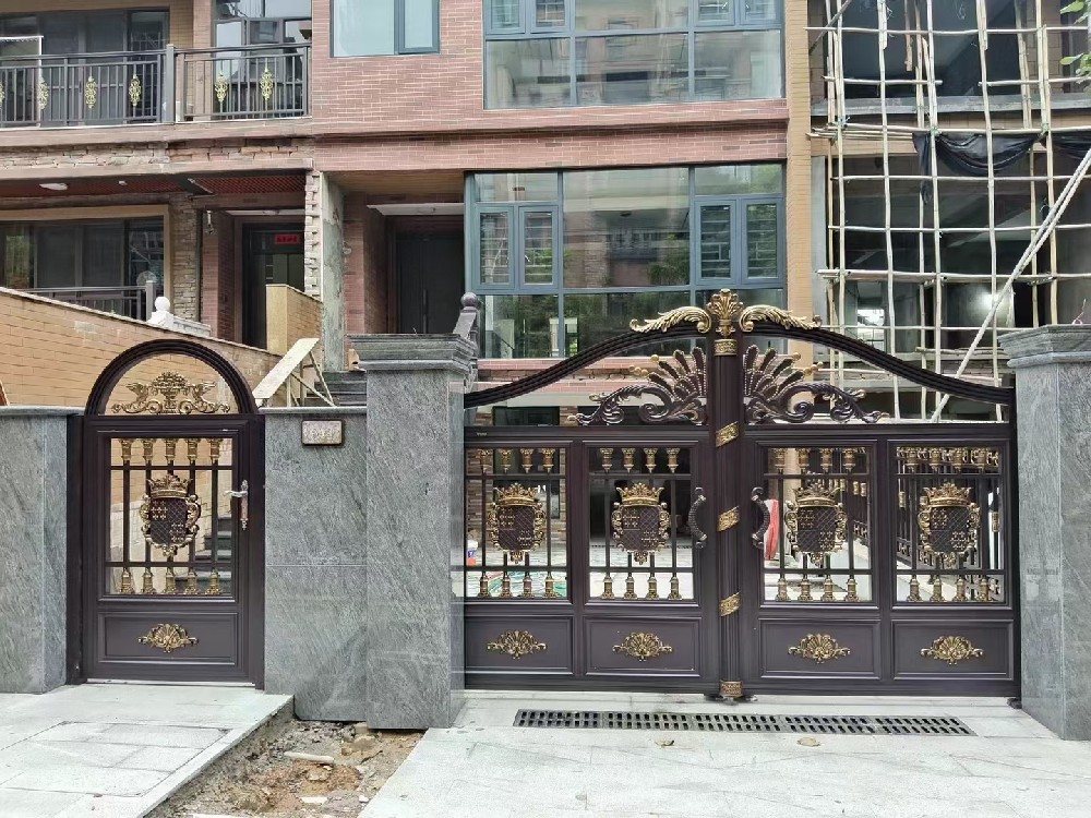 鋁藝電動門-PK8-128